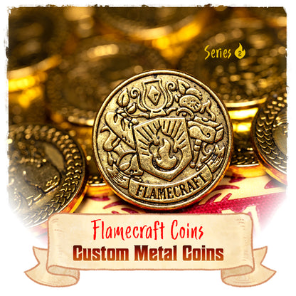 Series 2 Flamecraft Metal Coins