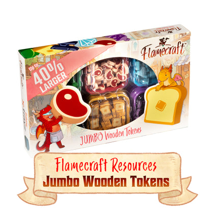 Jumbo Wooden Tokens