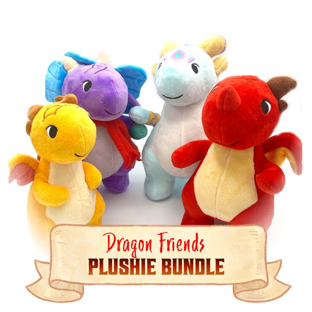 Dragon Friends Plushie Bundle