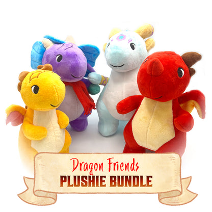 Dragon Friends Plushie Bundle